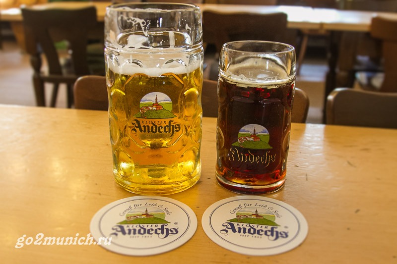 баварское монастырское пиво Андекс