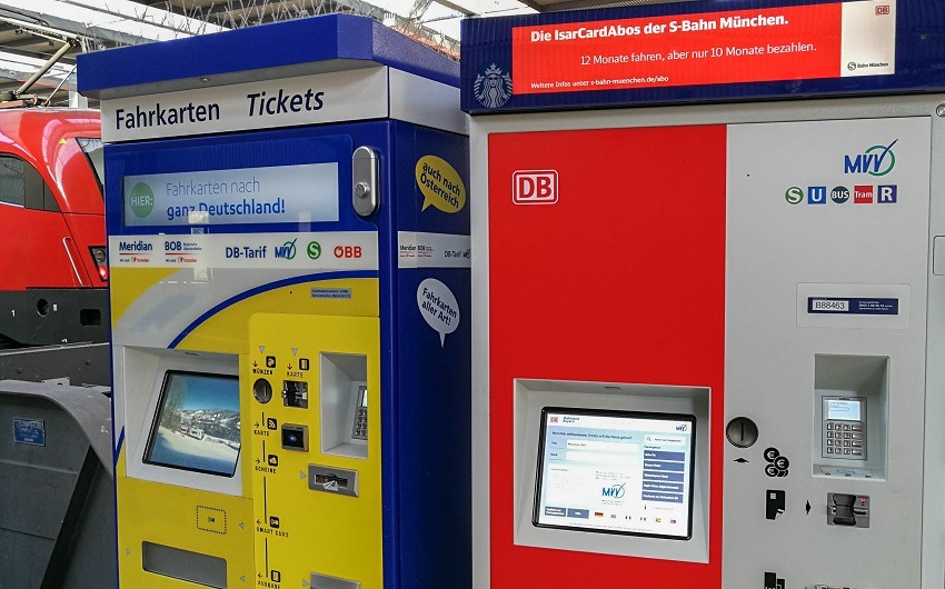 Билеты на поезд в Германии 9€