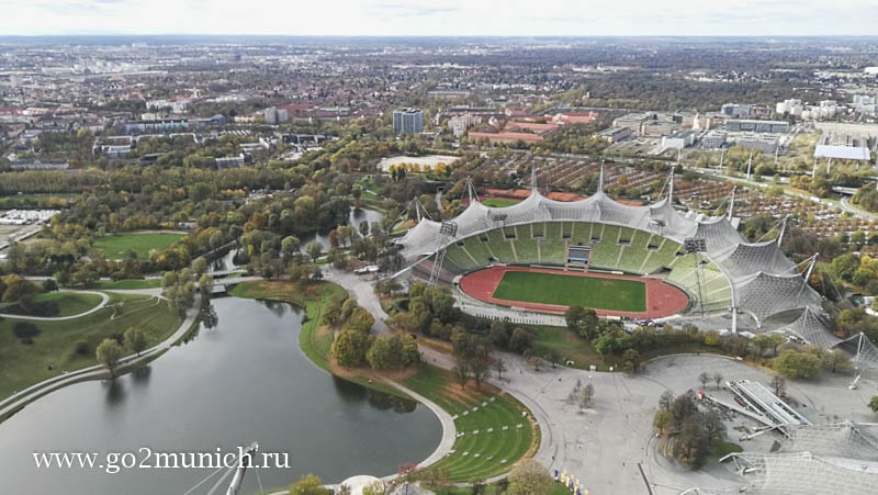 Олимпийский стадион Мюнхен фото