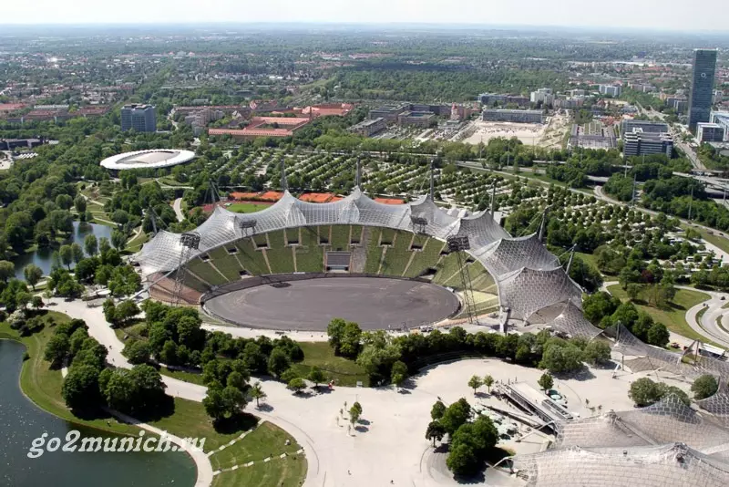 Олимпийский парк и стадион Мюнхен